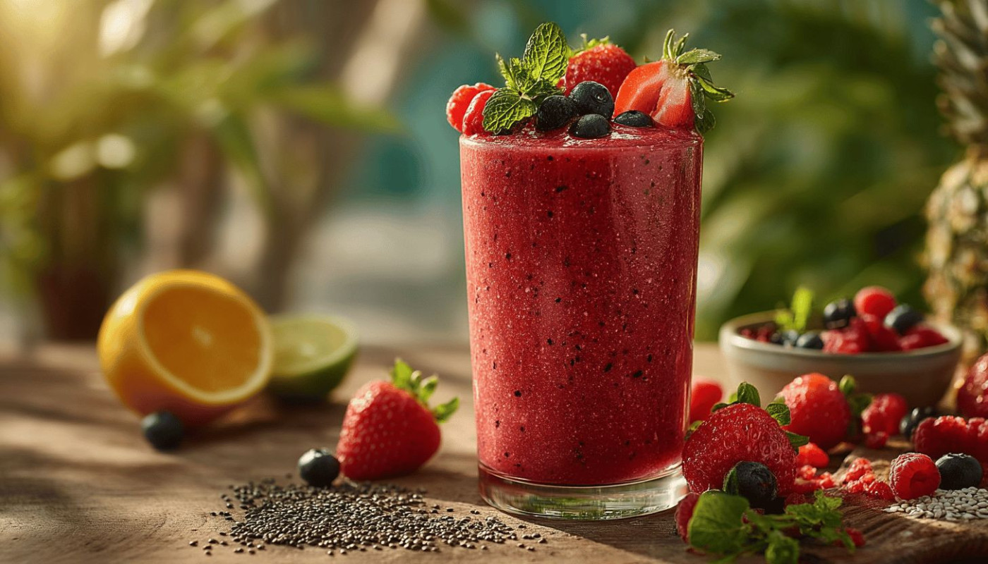 Recettes faciles de smoothies anti-inflammatoires pour une peau éclatante